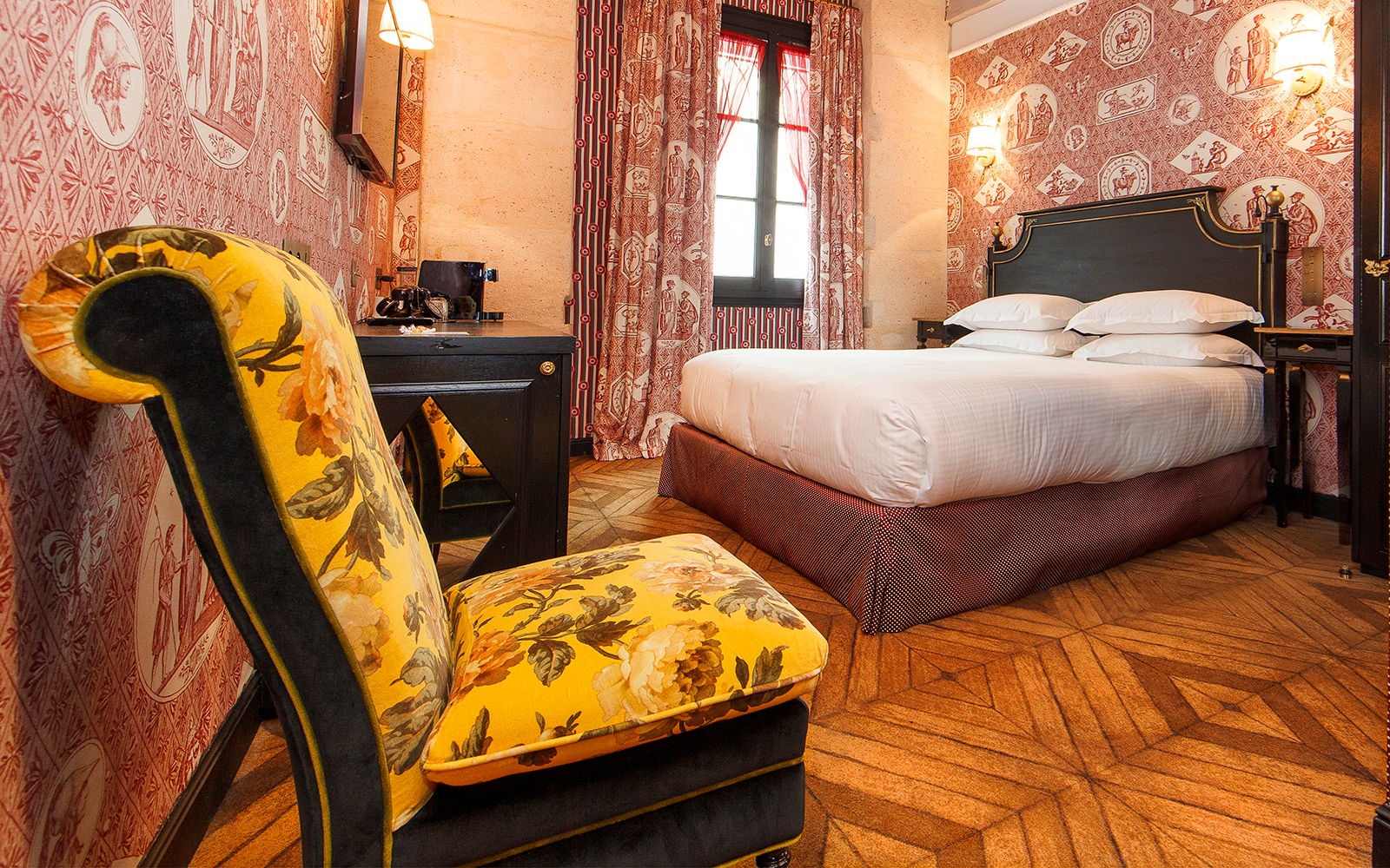 Hotel Inneneinrichtung - Hotelzimmer im Hôtel de JoBo in Paris 